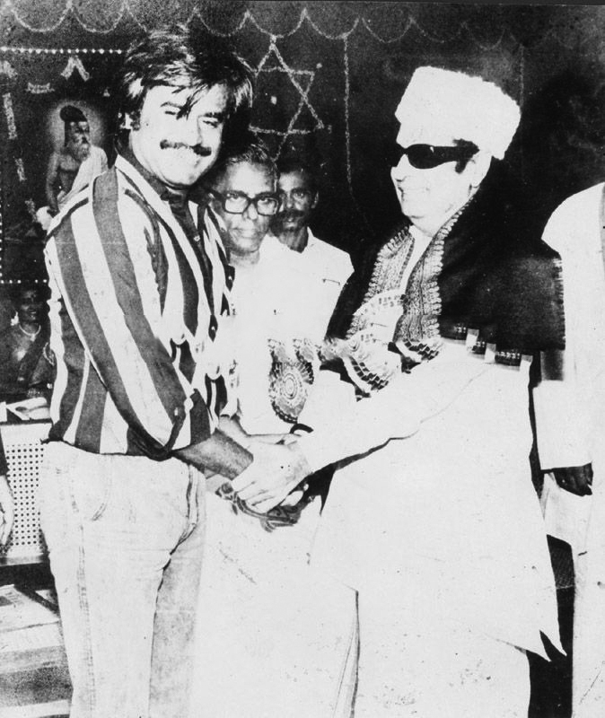 Rajini and MGR